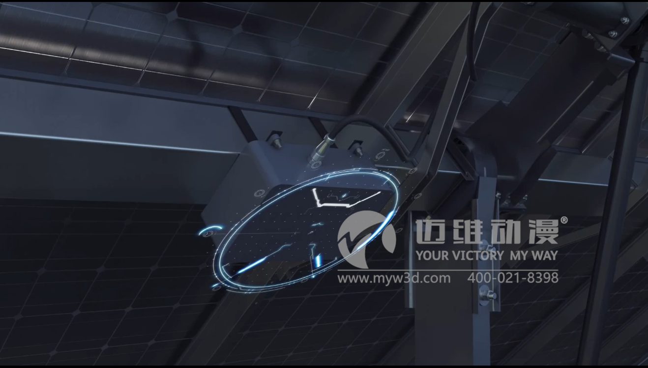 光伏跟踪支架三维动画.png