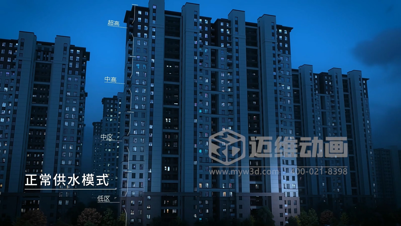 三罐式无负压供水设备三维动画：解锁二次供水可视化新未来(图3)