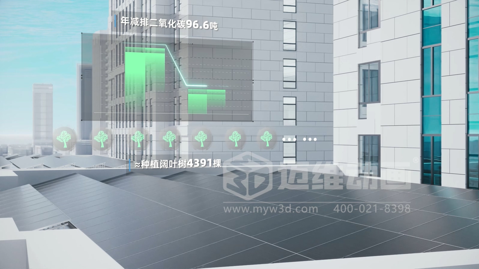 光储直柔系统 3D 动画展示(图2)