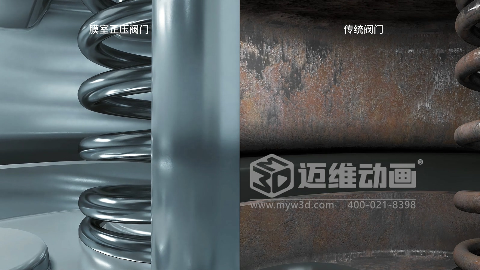 阀门工作原理太复杂？三维动画动态演示让客户一看就懂！(图2)