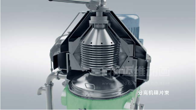 藏在钢铁壳里的工业美学：三维动画解锁粉体\流体输送机械的动态魅力(图10)