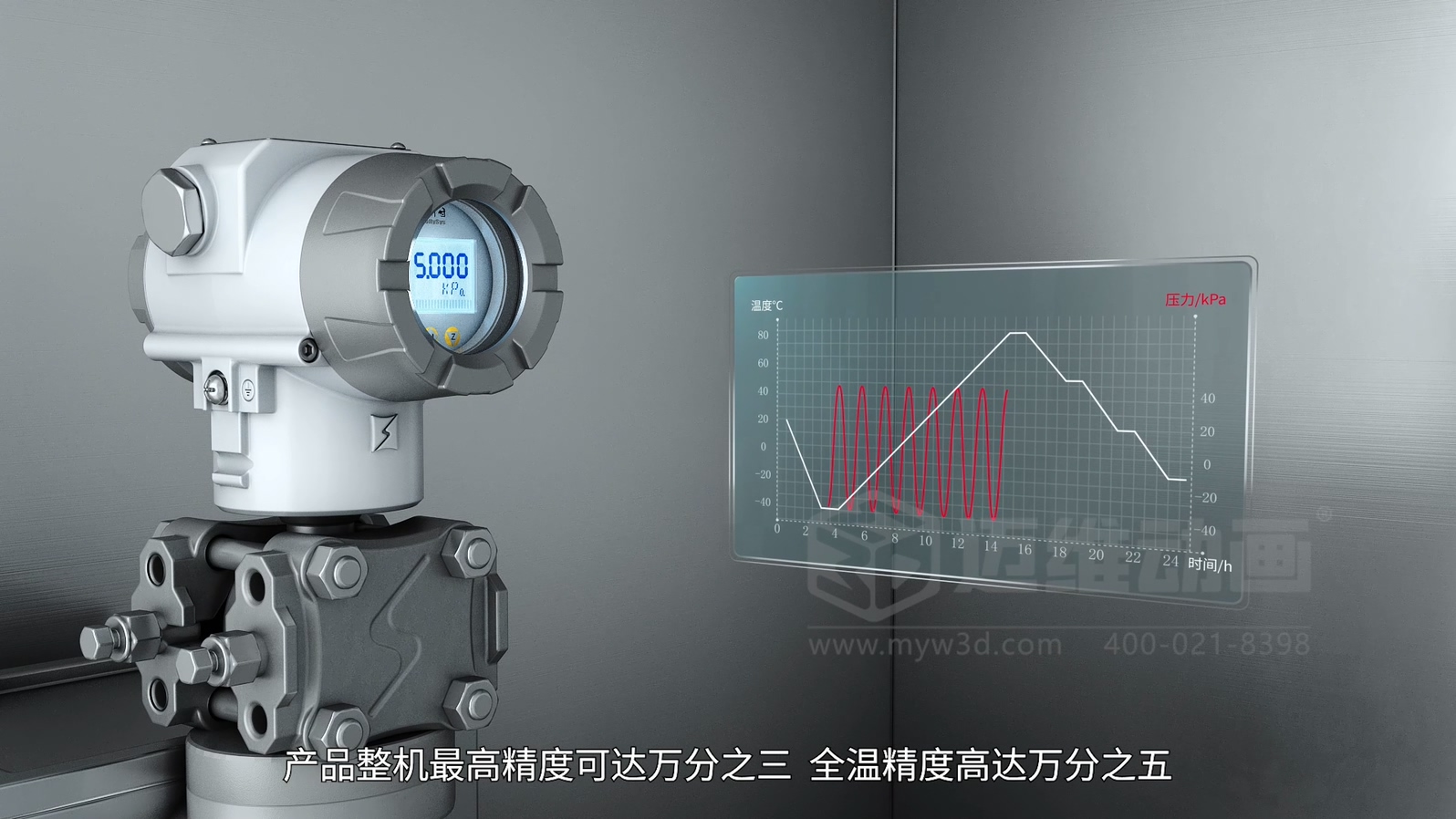 智能压力变送器三维动画(图7)