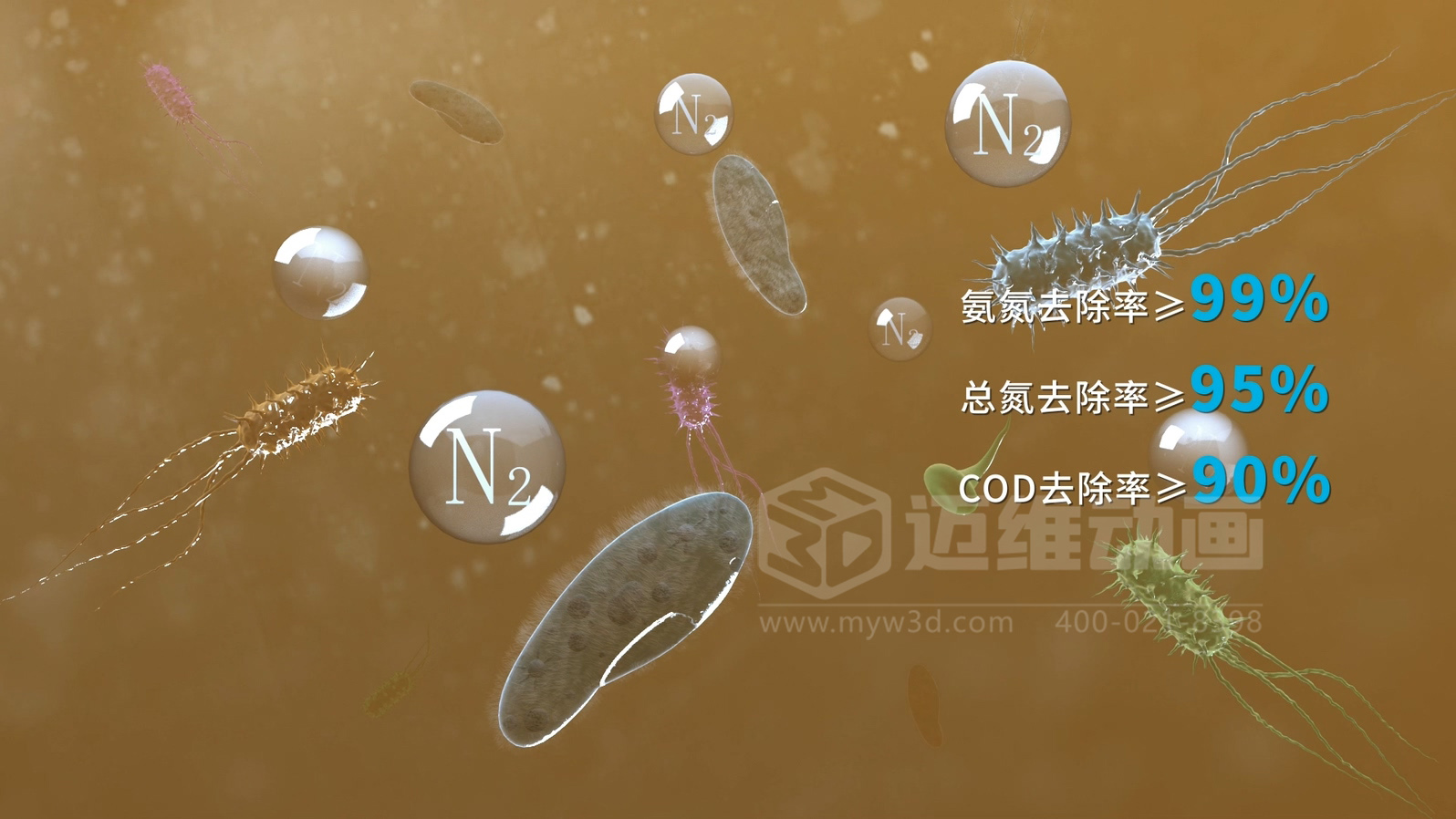 渗滤液处理工艺三维动画(图5)