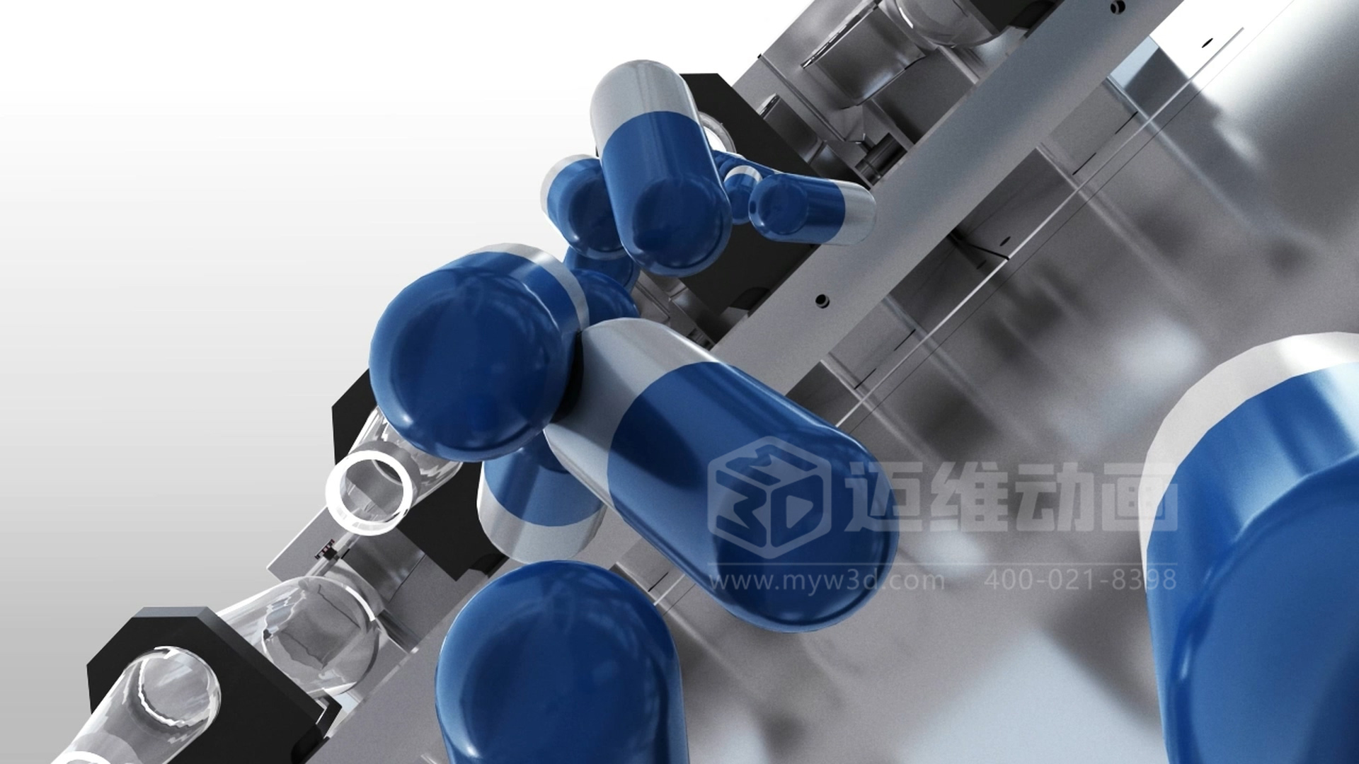 制药机械企业推广新思路:用三维动画讲清生产工艺,工业自动化生产线自带传播力(图1) 制药机械企业推广新思路:用三维动画讲清生产工艺,工业自动化生产线自带传播力(图1)