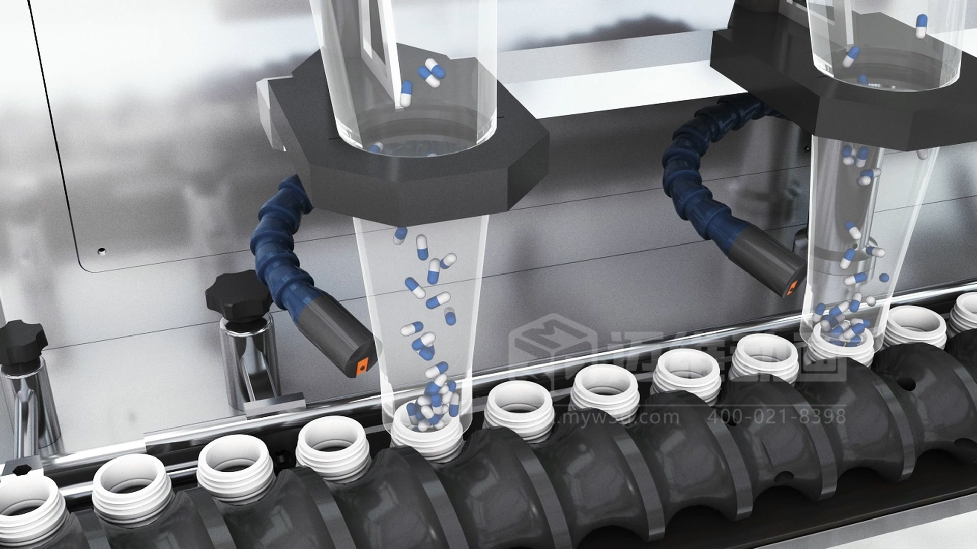 制药机械企业推广新思路:用三维动画讲清生产工艺,工业自动化生产线自带传播力(图2) 制药机械企业推广新思路:用三维动画讲清生产工艺,工业自动化生产线自带传播力(图2)