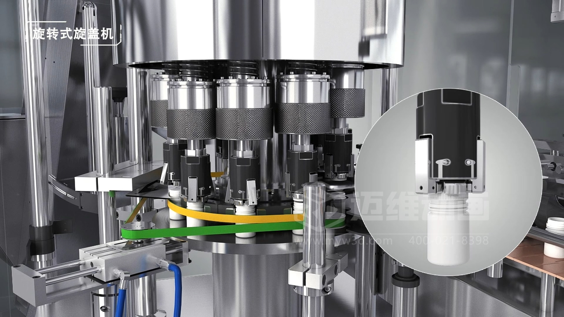 制药机械企业推广新思路:用三维动画讲清生产工艺,工业自动化生产线自带传播力(图3) 制药机械企业推广新思路:用三维动画讲清生产工艺,工业自动化生产线自带传播力(图3)