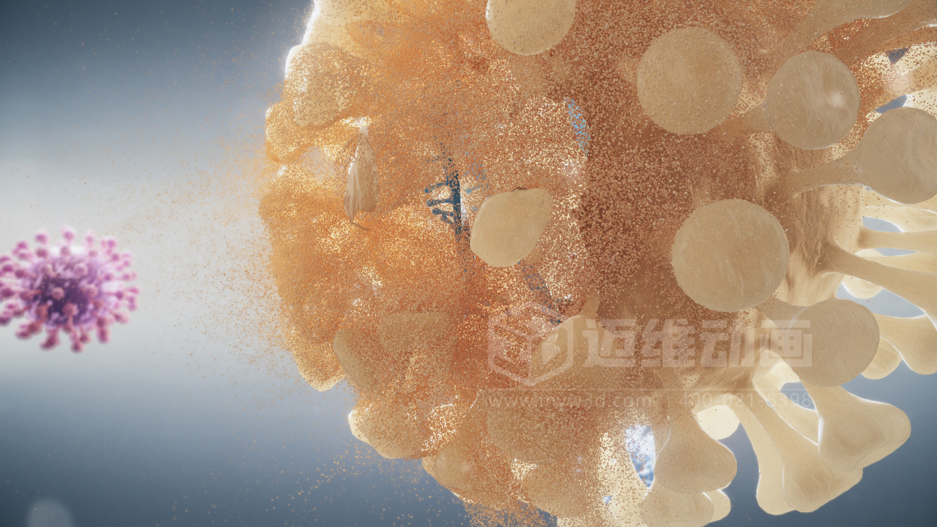 技术太复杂,讲不明白?用 3D 动画为您的生物科技产品打造 “视觉说明书”(图1) 技术太复杂,讲不明白?用 3D 动画为您的生物科技产品打造 “视觉说明书”(图1)