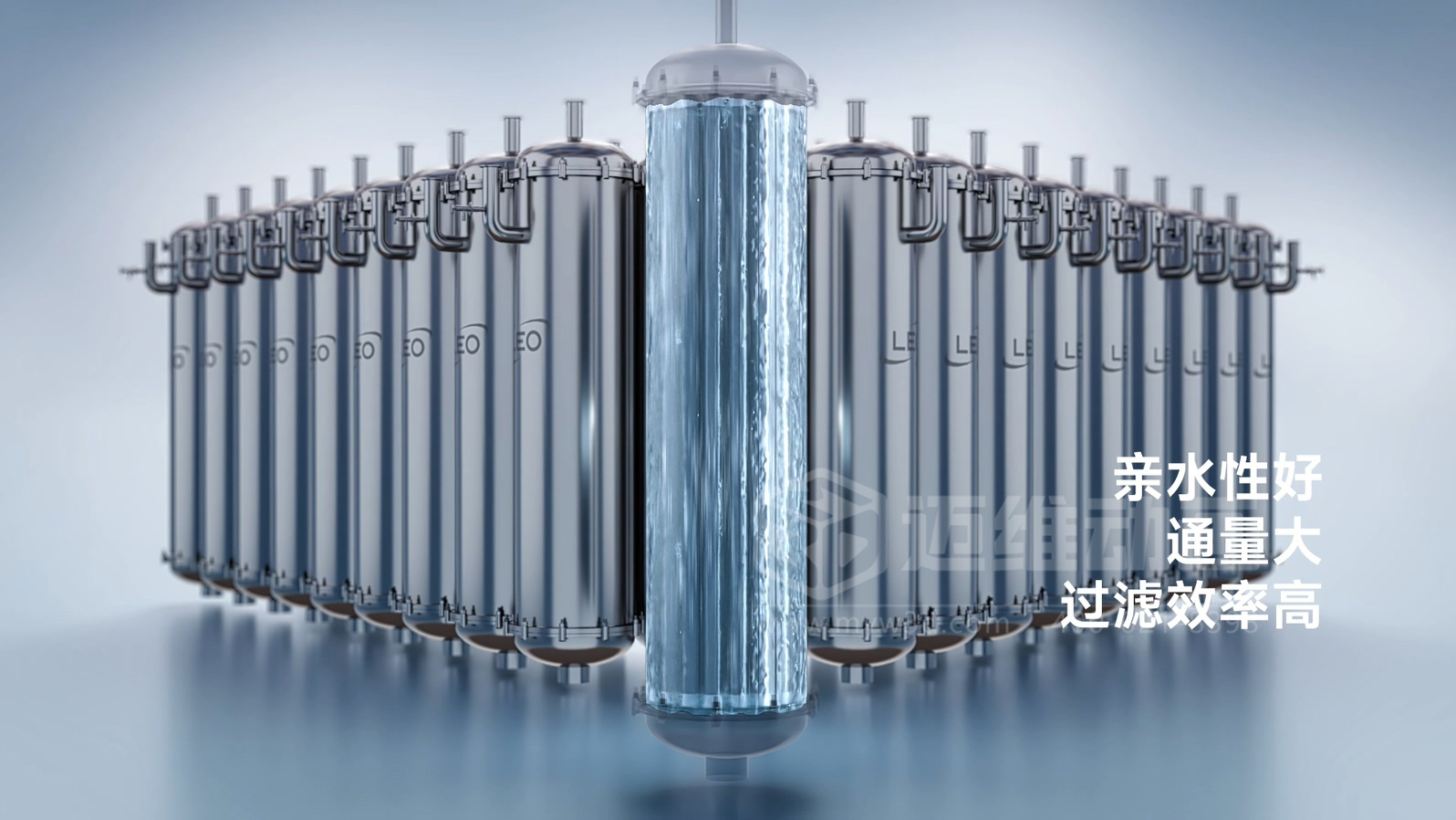 利欧-碳化硅陶瓷分离膜三维动画(图7)