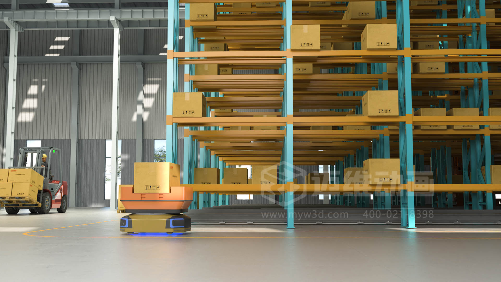 工业4.0可视化标配：哪些企业正在用三维动画重构工业自动化生产线展示逻辑？(图6)