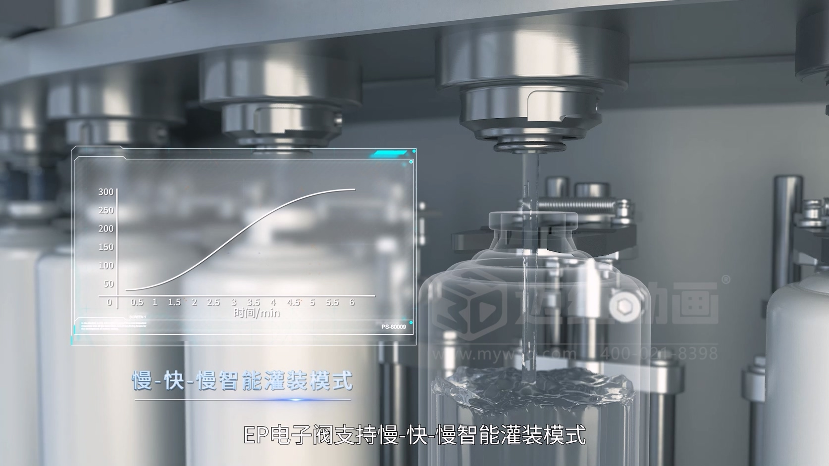 高端白酒灌装技术”说不透“?三维动画让客户5分钟赢下千万投标!(图7) 高端白酒灌装技术”说不透“?三维动画让客户5分钟赢下千万投标!(图7)