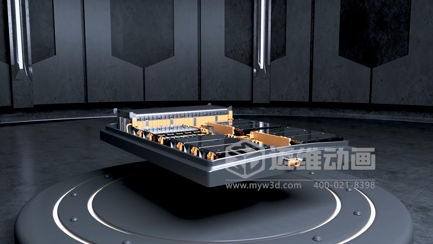 新能源汽车电池生产线三维动画：开启行业传播新变革(图8)