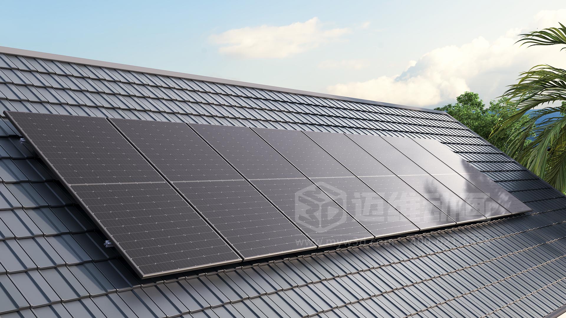 QS2逆变器安装三维动画：破解安装传播痛点，赋能光伏储能高效落地(图5)