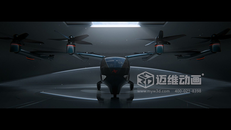 低空经济-飞行器三维动画 低空经济-飞行器三维演示效果图
