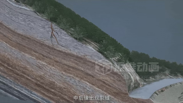 地质灾害还原科普三维动画 地质灾害还原科普三维动画